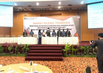 KPU RESMI TETAPKAN DPT SAMARINDA 576.981 DI PILKADA 2020