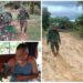 TEMPUH 3 KM, NAKES SATGAS YONIF 623/ BWU OBATI WARGA