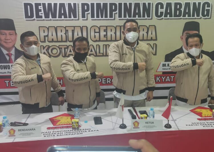 GERINDRA SERUKAN DUKUNG RT