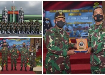 PANGDAM TERIMA KUNJUNGAN TARUNA AKADEMI AL TK. IV/ 2020