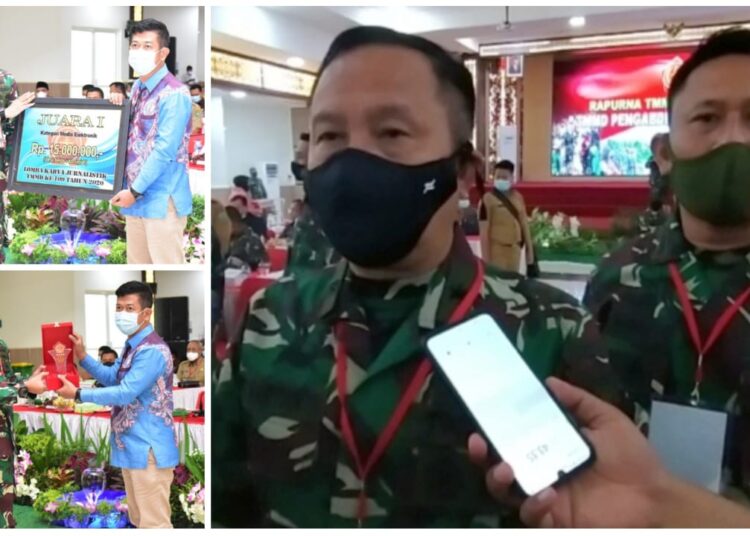 KODIM 1002/ TANAH BUMBU JUARA PUBLIKASI ELEKTRONIK TMMD 109