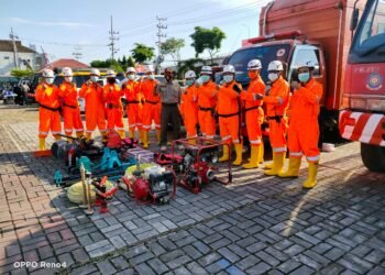 JAANG PIMPIN APEL KESIAPSIAGAAN BENCANA