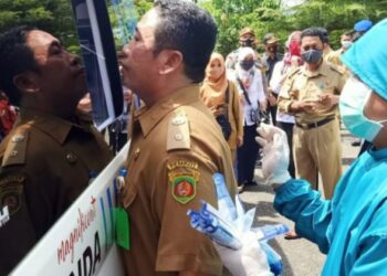 TINGKAT KESEMBUHAN COVID-19 KALTIM MENDEKATI ANGKA NASIONAL