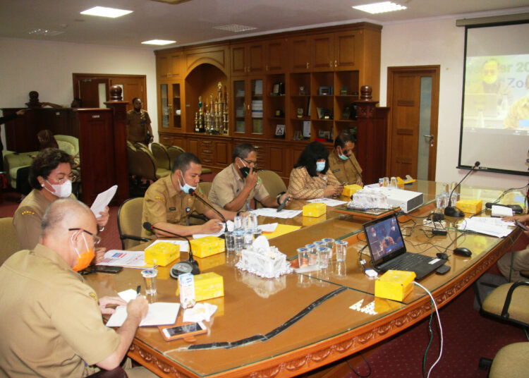 SEKDA PPU IKUTI SOSIALISASI PERMENDAGRI NO 70 TAHUN 2020 SECARA VIRTUAL