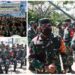 PANGDAM VI/MULAWARMAN KUNJUNGI POS KOMANDO UTAMA SATGAS PAMTAS RI-MALAYSIA