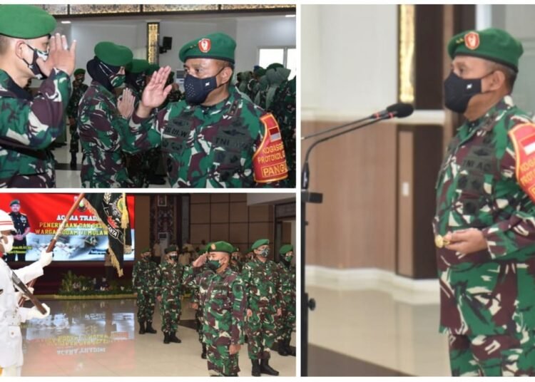 PANGDAM PIMPIN PELEPASAN DAN PENERIMAAN WARGA KODAM VI/MLW 2020