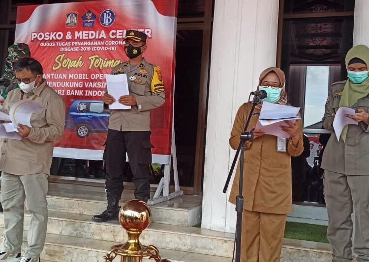 TIM SATGAS PROSES SIMULASI VAKSIN COVID-19