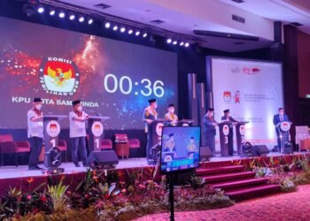 DEBAT TEAKHIR PILKADA SAMARINDA BANJIR JADI PEMBAHASAN PRIMA DONA