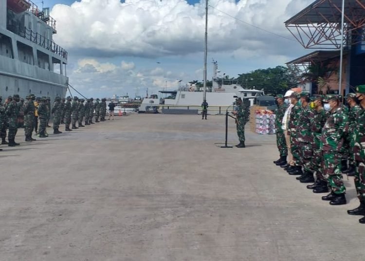 TUGAS BERAKHIR, DANREM 101/ANTASARI LEPAS KRI ADRI-L