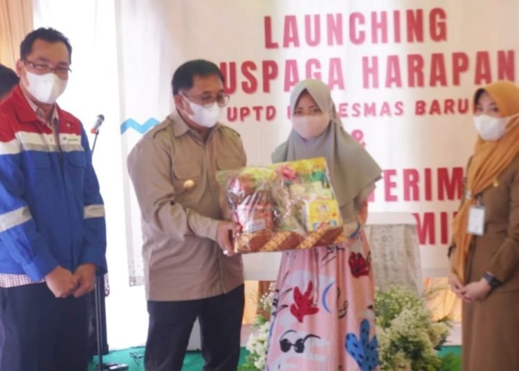 PEDULI STUNTING, PERTAMINA BANTU FASKES DI BARU TENGAH