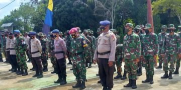 KODIM 0903/TSR GELAR APEL SIAGA TMMD 110