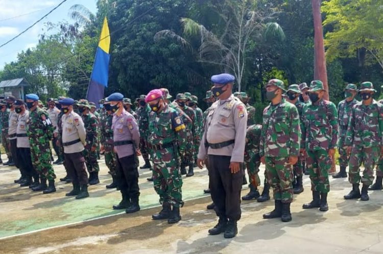 KODIM 0903/TSR GELAR APEL SIAGA TMMD 110