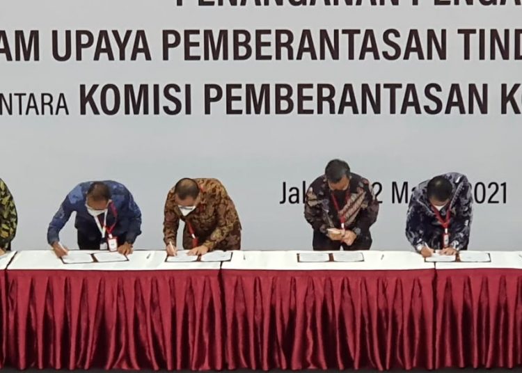 AP I GANDENG KPK CEGAH KORUPSI