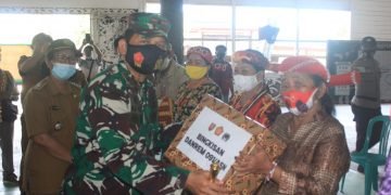 KUNJUNGAN DANREM BAWA PERUBAHAN DI LONG HUBUNG
