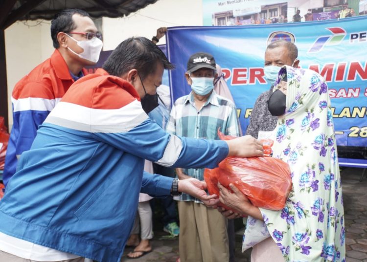 PERTAMINA BERBAGI 160 PAKET SEMBAKO