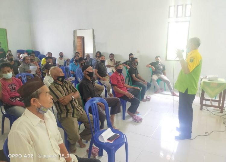 SATGAS TMMMD BERI PENYULUHAN PRODUK KARET