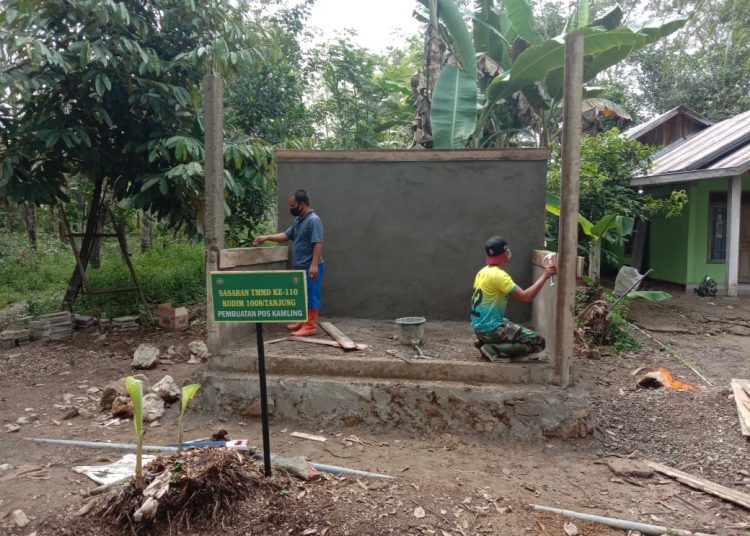 PERSONEL TMMD KEBUT PENGERJAAN POSKAMLING