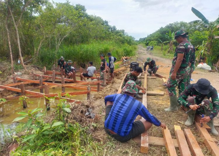 JEMBATAN JADI TARGET UTAMA TMMD