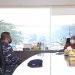 DANLANAL BALIKPAPAN KUNJUNGI GUBERNUR KALTIM
