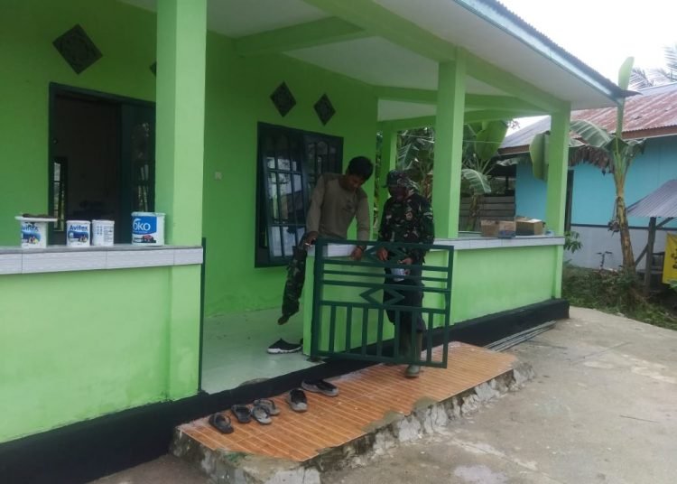SATGAS TMMD TETAP BEKERJA MESKI LIBUR