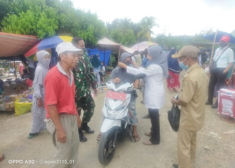 KODIM 1008/TANJUNG GELAR RAZIA PROKES