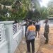 SATGAS TMMD PASANG PAGAR BESI MASJID NURUL HUDA