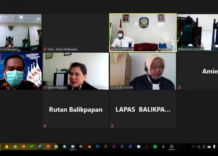 BALIKPAPAN GELAR SIDANG ONLINE PERDANA