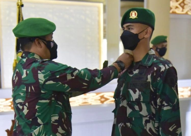 KASDAM VI/MLW PIMPIN PENYERAHAN JABATAN DANDENZIPUR