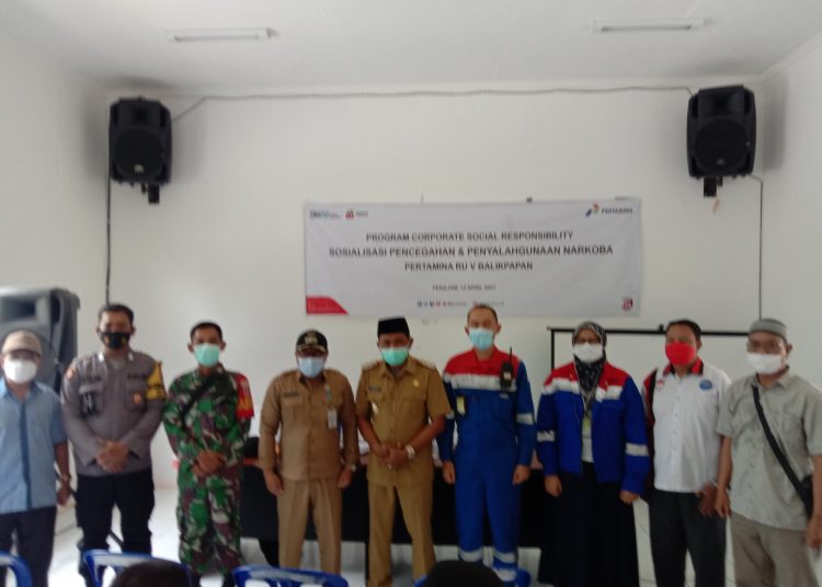 GANDENG BNNK, PERTAMINA SOSIALISASI BAHAYA NARKOBA