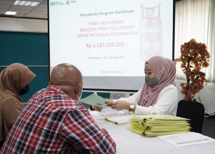 PERTAMINA KUCURKAN PINJAMAN UMKM SEBESAR Rp 6 M