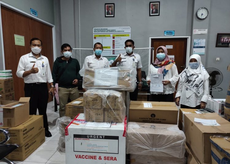 CAPAIAN VAKSINASI BALIKPAPAN BARU 11,2%