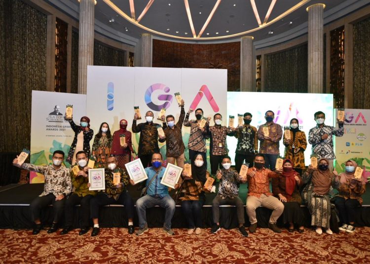 PERTAMINA RU V SABET INDONESIA GREEN AWARDS 2021