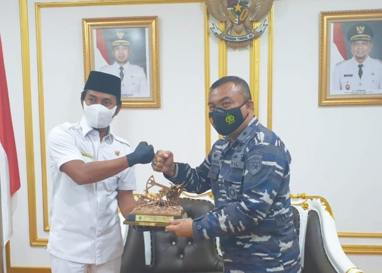 DANLANAL KUNJUNGI BUPATI PPU