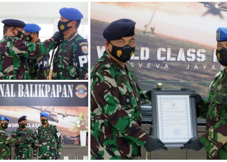 DANLANAL PIMPIN SERAH TERIMA DANDENPOMAL BALIKPAPAN