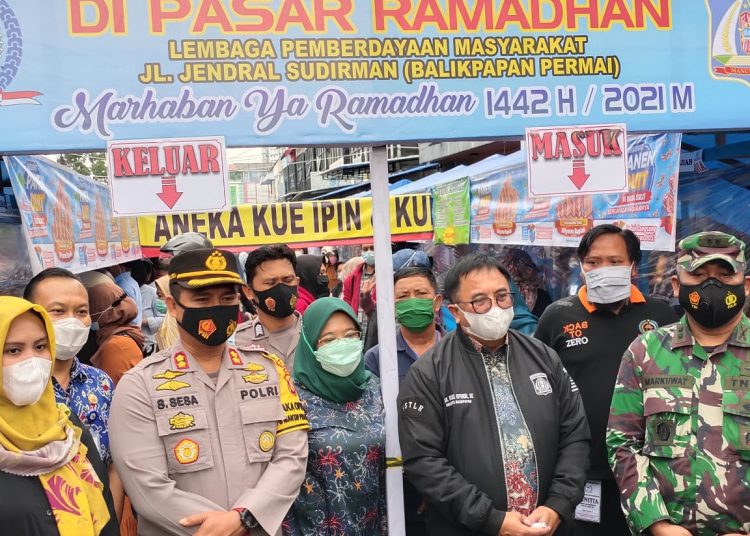WALIKOTA SIDAK PASAR RAMADHAN BP