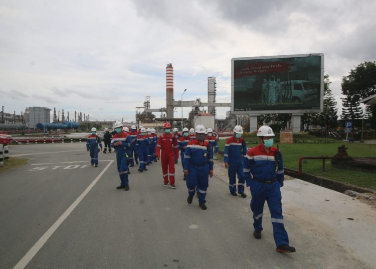 PERTAMINA LAKUKAN MWT KE FASILITAS KILANG BALIKPAPAN