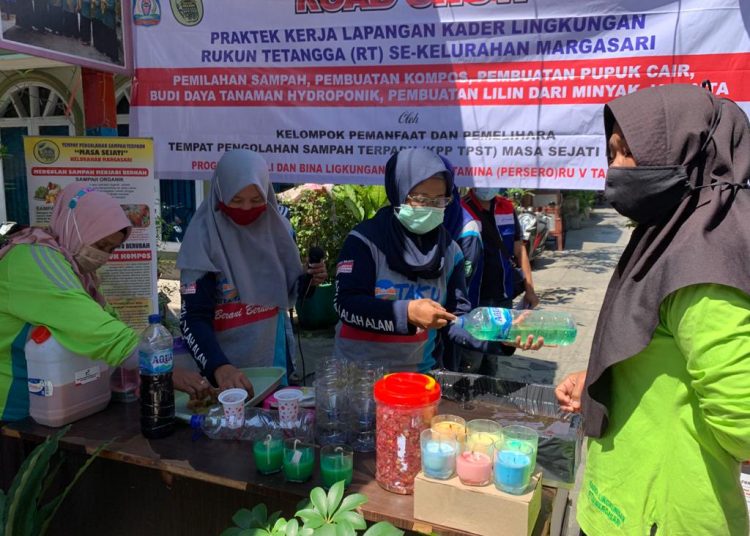 PERTAMINA BERSAMA MITRA BINAAN GELAR AKSI PEDULI LINGKUNGAN