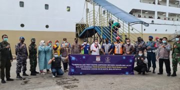 USAI BANDARA, SATGAS SASAR PELABUHAN