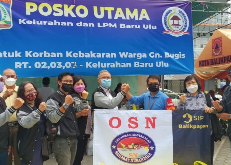 OSN TURUT BERDONASI UNTUK KORBAN KEBAKARAN
