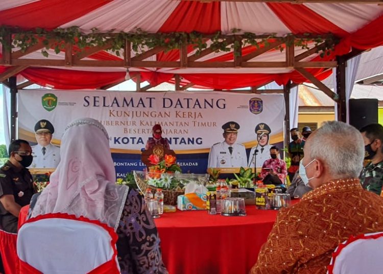 GUBERNUR KUNJUNGAN KE BONTANG