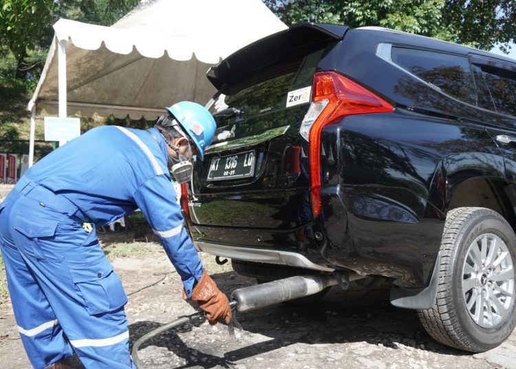 PERTAMINA GELAR UJI EMISI PADA KENDARAAN OPERASIONAL