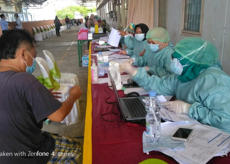 SATGAS COVID-19 GELAR VAKSINASI MOBILE