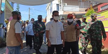 KASUS COVID 19 MENINGKATKAN, TIM SATGAS COVID KOTA BALIKPAPAN TINJAU PELAKSANAAN SATGAS COVID 19 TINGKAT RT.