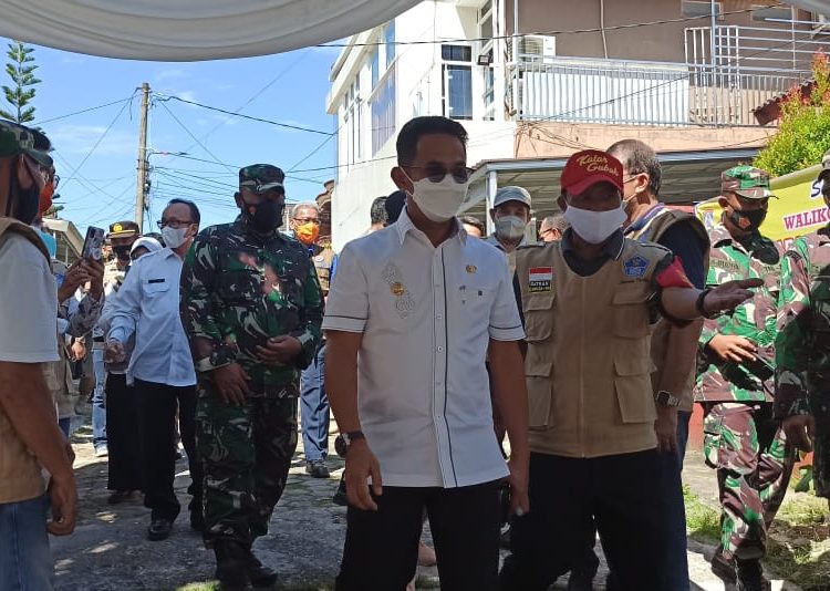 KASUS COVID 19 MENINGKATKAN, TIM SATGAS COVID KOTA BALIKPAPAN TINJAU PELAKSANAAN SATGAS COVID 19 TINGKAT RT.