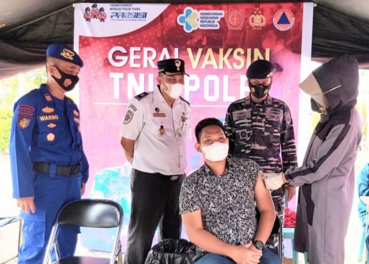 POS TNI AL PASER SIAPKAN 258 DOSIS VAKSIN