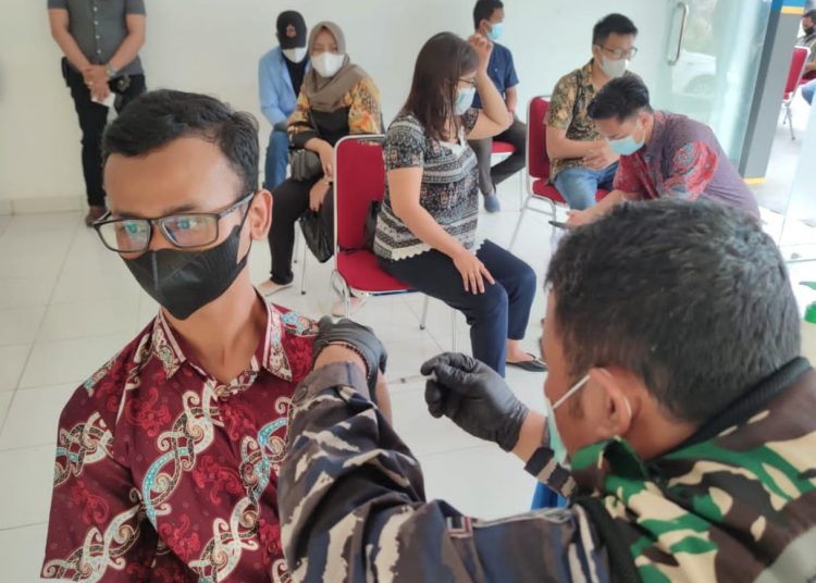 LANAL BALIKPAPAN KEMBALI GELAR SERBUAN VAKSIN