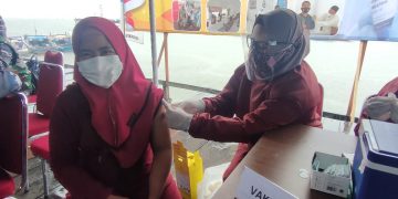 LANAL BALIKPAPAN SASAR VAKSIN BAGI NELAYAN DAN MASYARAKAT PESISIR