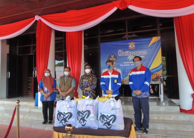 PERTAMINA PEDULI SALURKAN 670 PAKET SEMBAKO