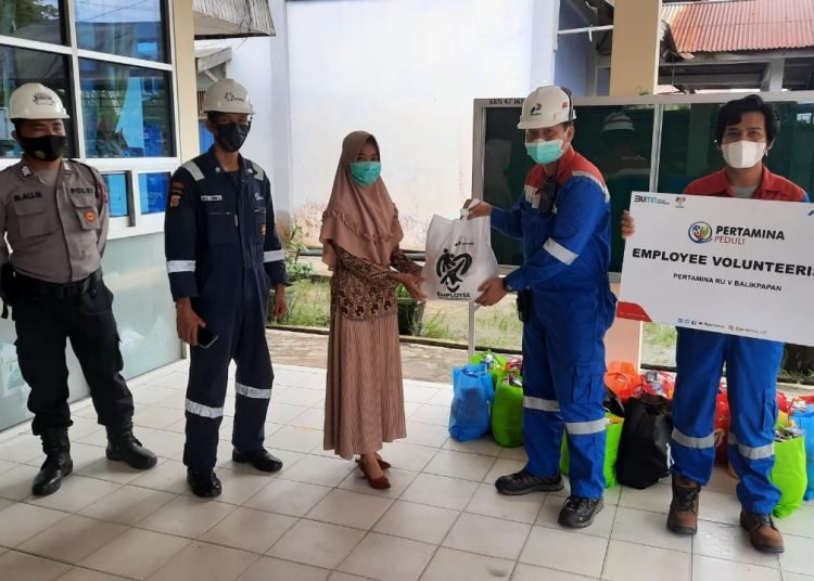 PERTAMINA BAGIKAN 150 SEMBAKO DI PPU