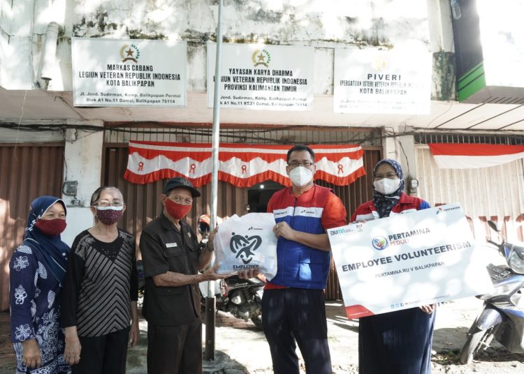45 VETERAN TERIMA SEMBAKO PERTAMINA